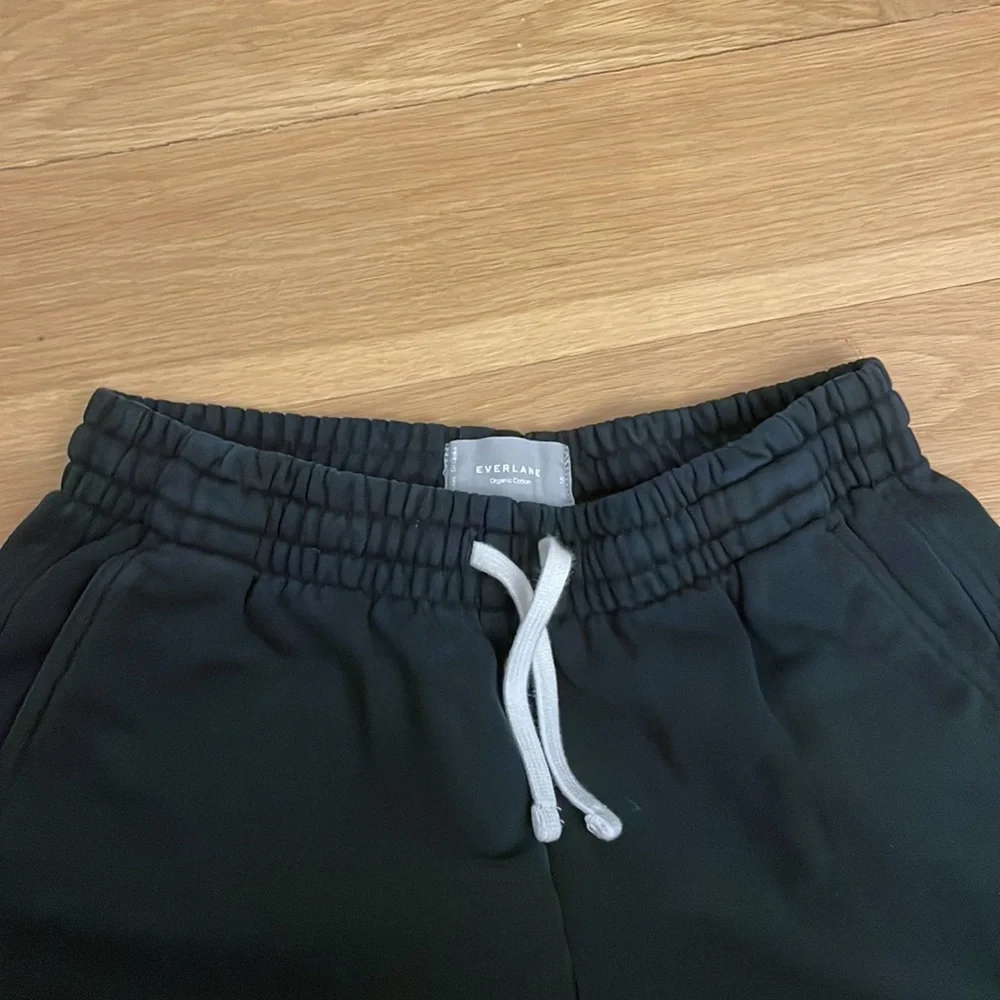 EVERLANE Women Black Cotton Sweatpants (Size S) - Picture 2 of 5